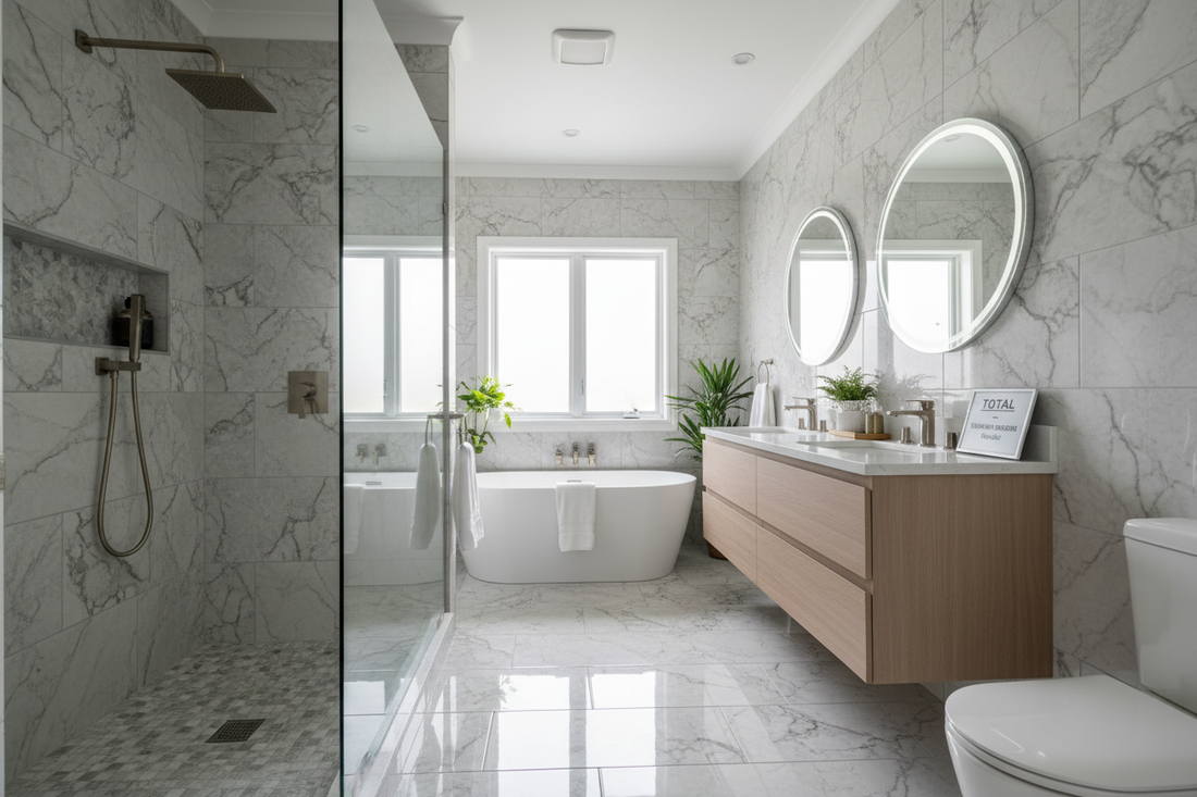 Varför välja totalentreprenad vid badrumsrenovering?