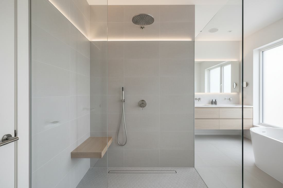 Hur tät måste klinker vara för att fungera i dusch?