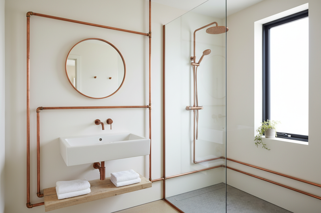 Hur påverkar rördragning placeringen av inredning?