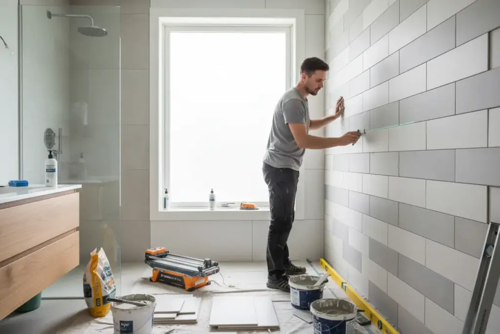Badrumsrenovering utförd enligt BBV